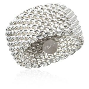 Tiffany & Co Silver Mesh Ring